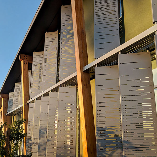 Full Height Bracketed Sunshades